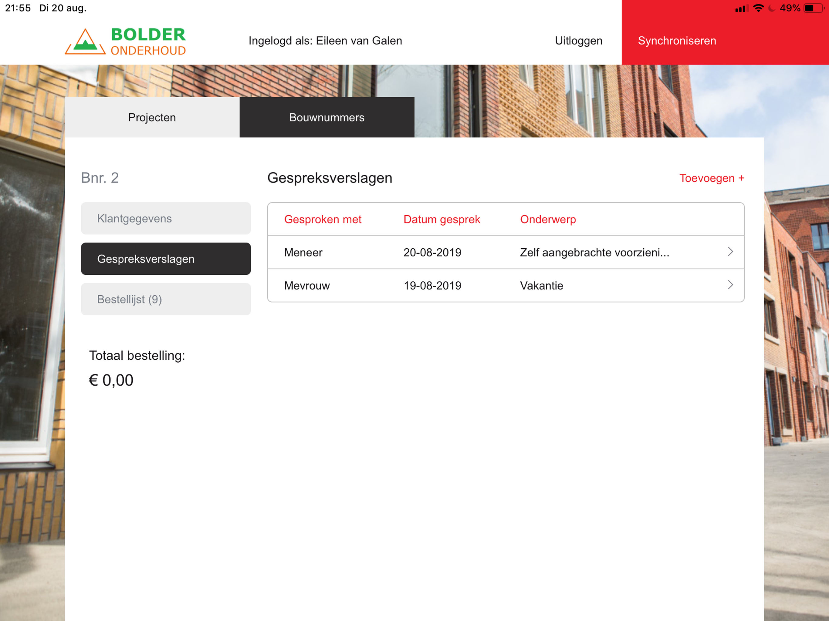 Renovatie screenshot 3