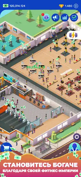 Game screenshot Idle Fitness Gym Tycoon - Game apk