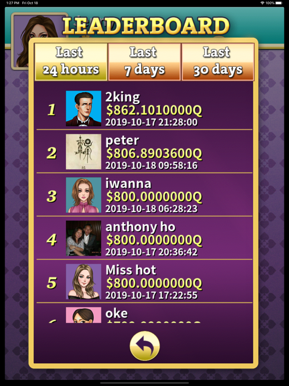 Screenshot #6 pour Big 2 - Pusoy Dos (Deluxe)
