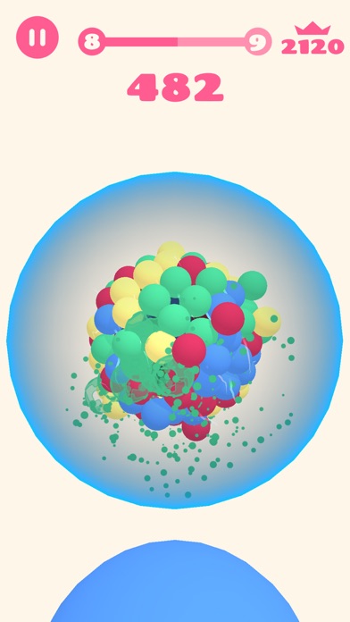 screenshot of Bubble Spin 3D 5