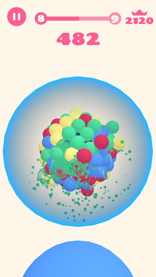 #5. Bubble Spin 3D (iOS) 由: Bugbomb