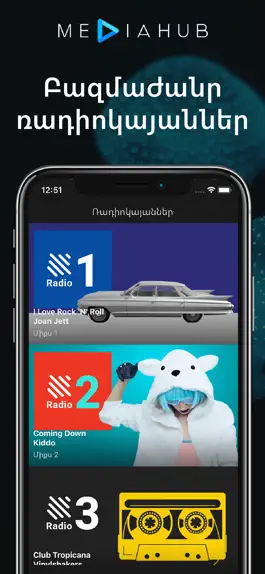 Game screenshot MediaHub - Armenian radios apk