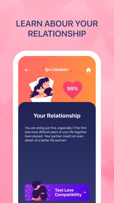 Love Test - Calculator of Love screenshot 3