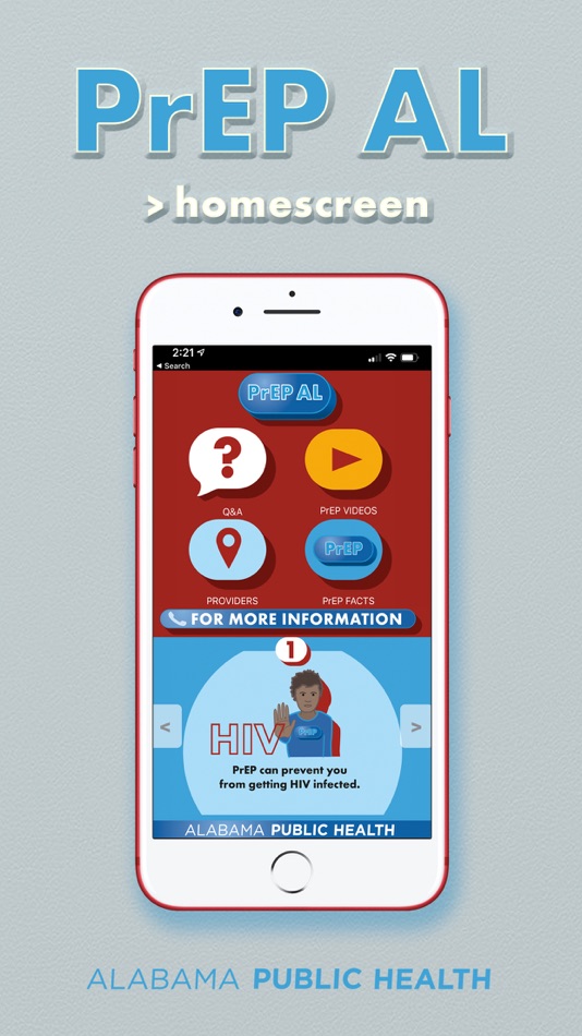#1. PrEP AL (iOS) 由: Alabama Department of Public Health