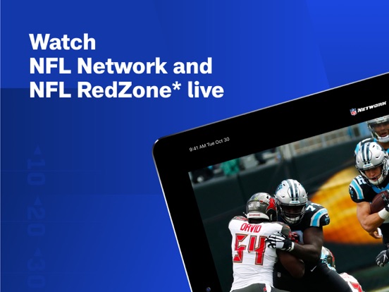 iPad Image of NFL Network