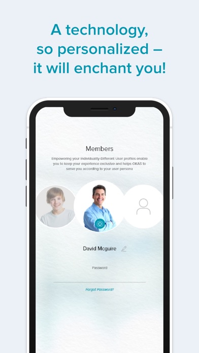 OKAS Pro for iPhone Screenshot