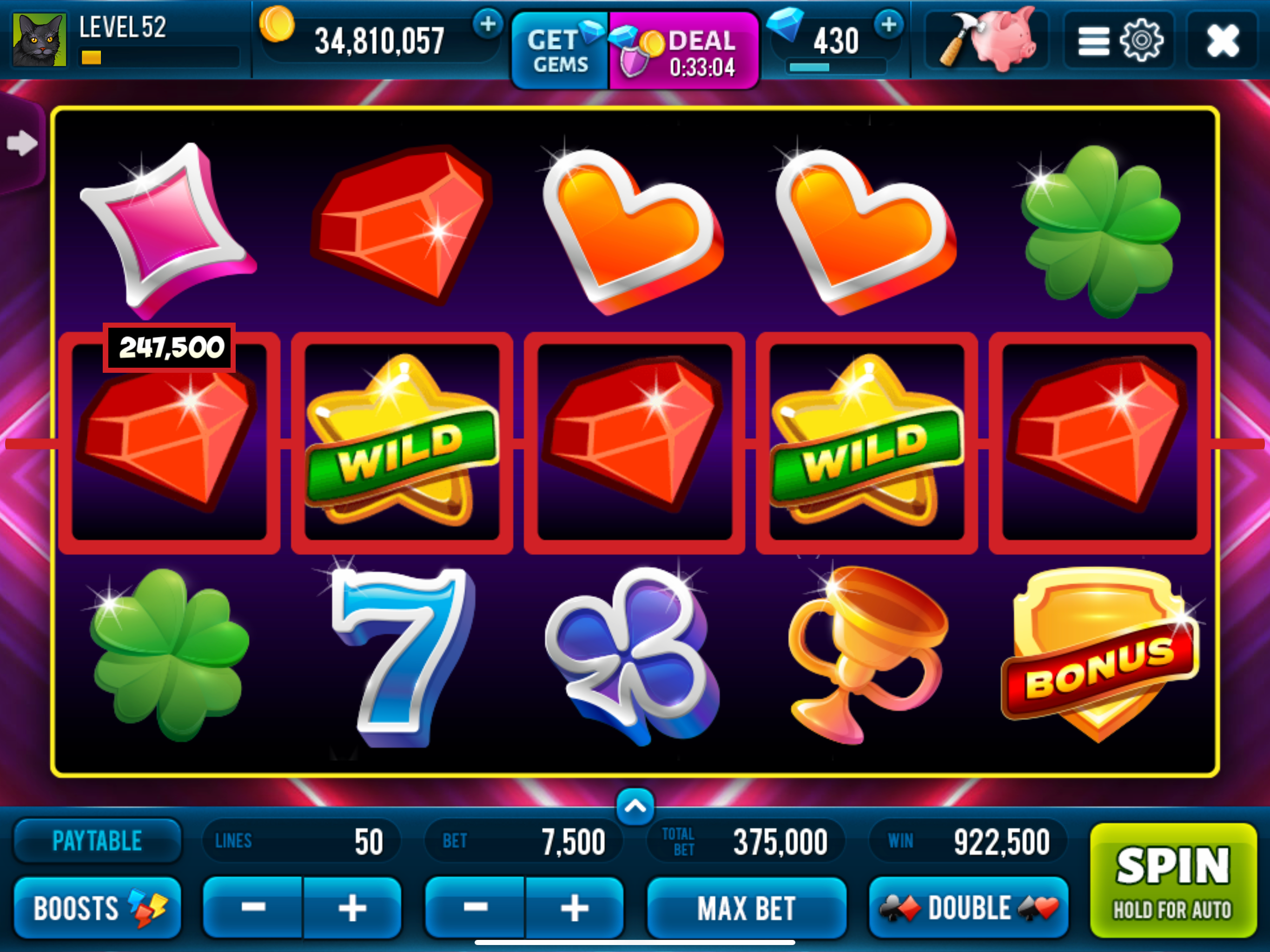 VIP Slots Club Casino screenshot 20