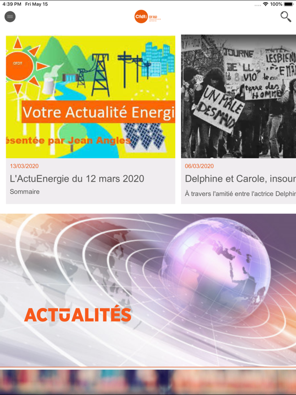 Screenshot #4 pour CFDT EDF R&D