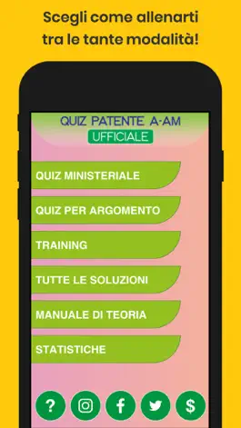 Game screenshot Quiz Patente A-AM Ufficiale apk