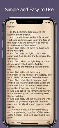 Holy Bible for Daily Readingのスクリーンショット（1/4）