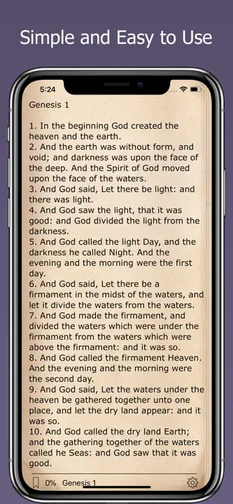 Holy Bible for Daily Readingのスクリーンショット（1/4）
