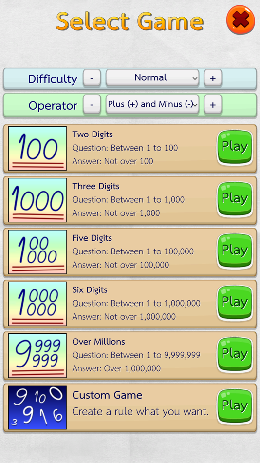 #5. Math Fast Plus and Minus (iOS) 由: kittisak wongkantarakorn
