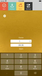 ounce gram iphone screenshot 1