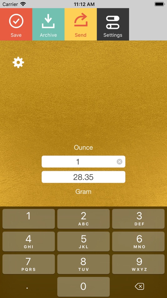 Ounce Gram - 1.5 - (iOS)