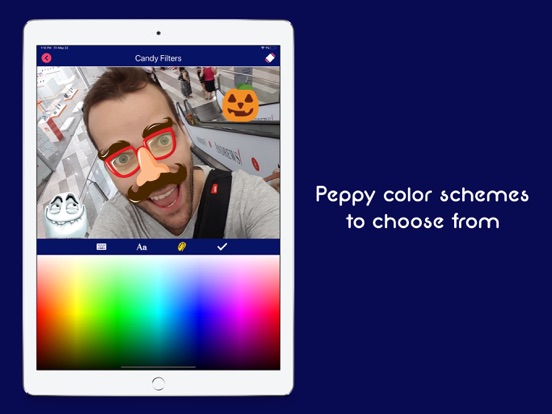 Screenshot #6 pour Candy Photo Filters & Stickers