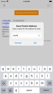 show my postal address iphone bildschirmfoto 2