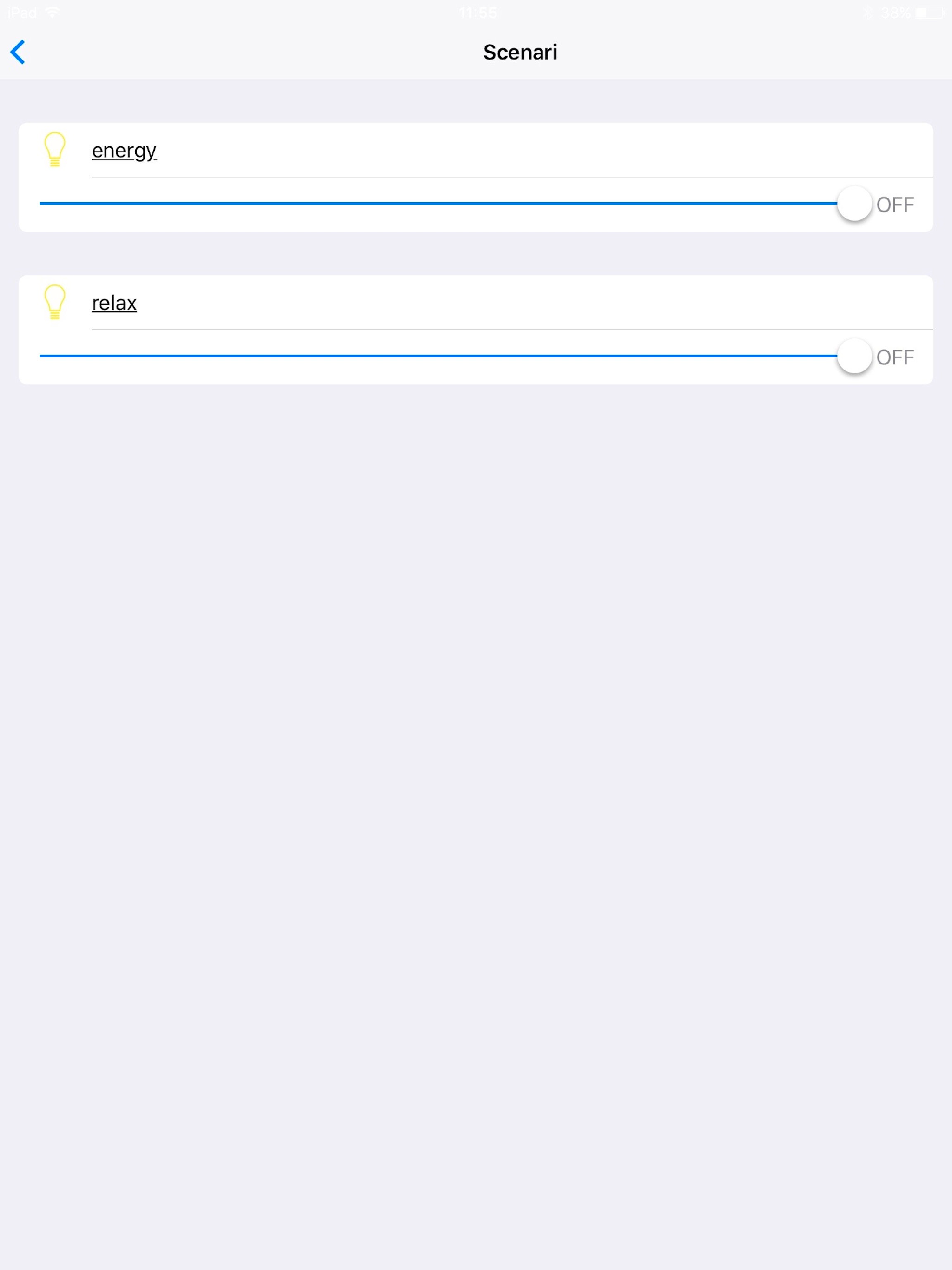 LEF Lighting App