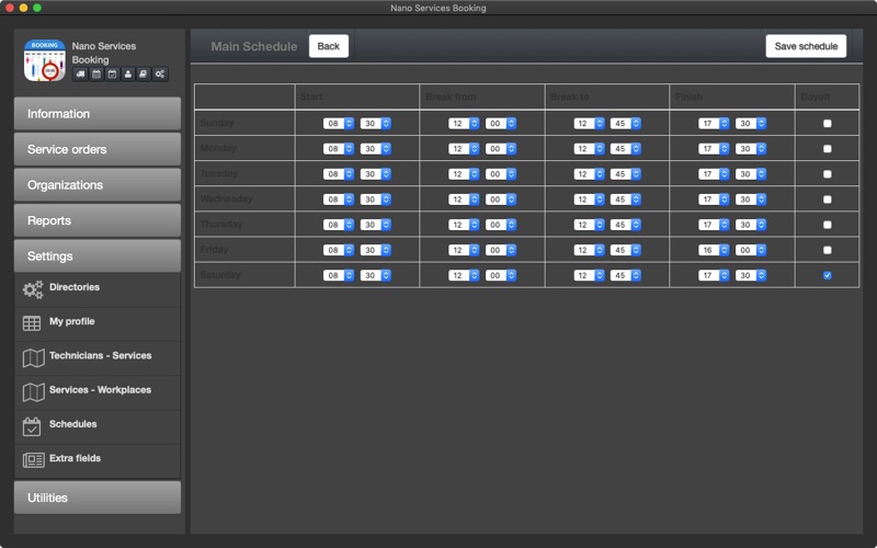 App screenshot