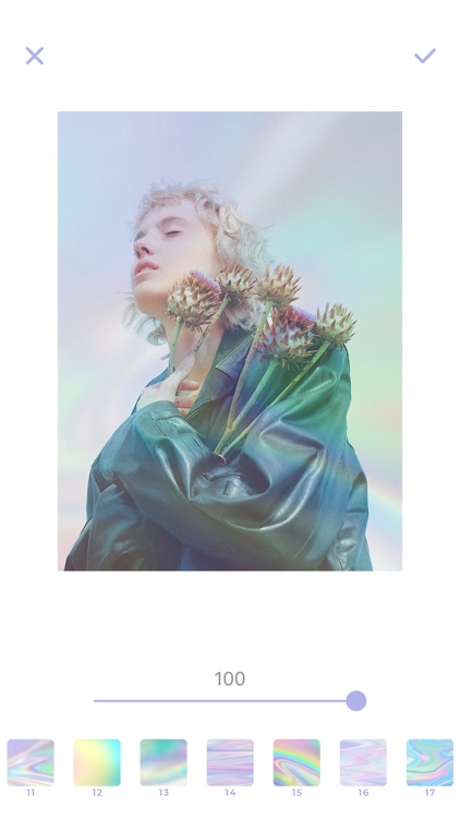 Minky's Iridescent Rainbow