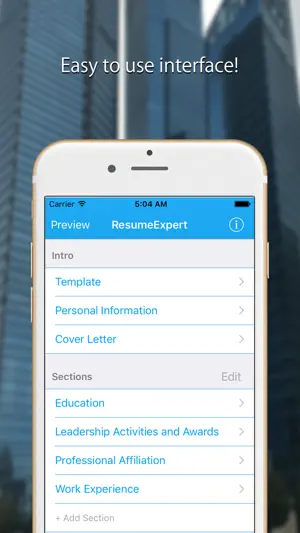 Resume Maker Professional screenshot 3