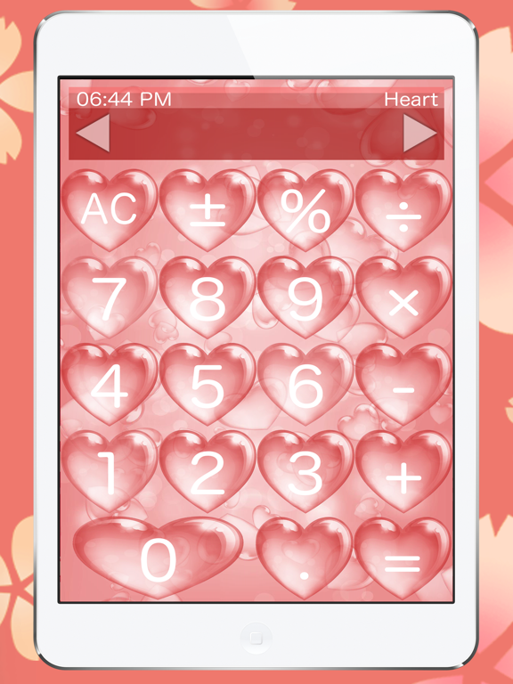 Calculator Flower+ iPad screenshot 4 - Utilities app
