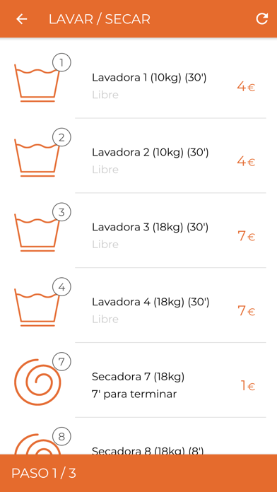 Oso Blanco Lavanderías Screenshot