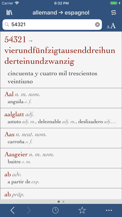 Screenshot #3 pour Ultralingua espagnol-allemand