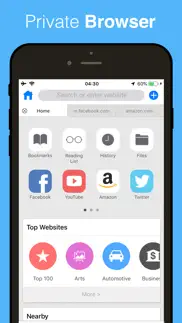 private browser ⊘ iphone screenshot 1