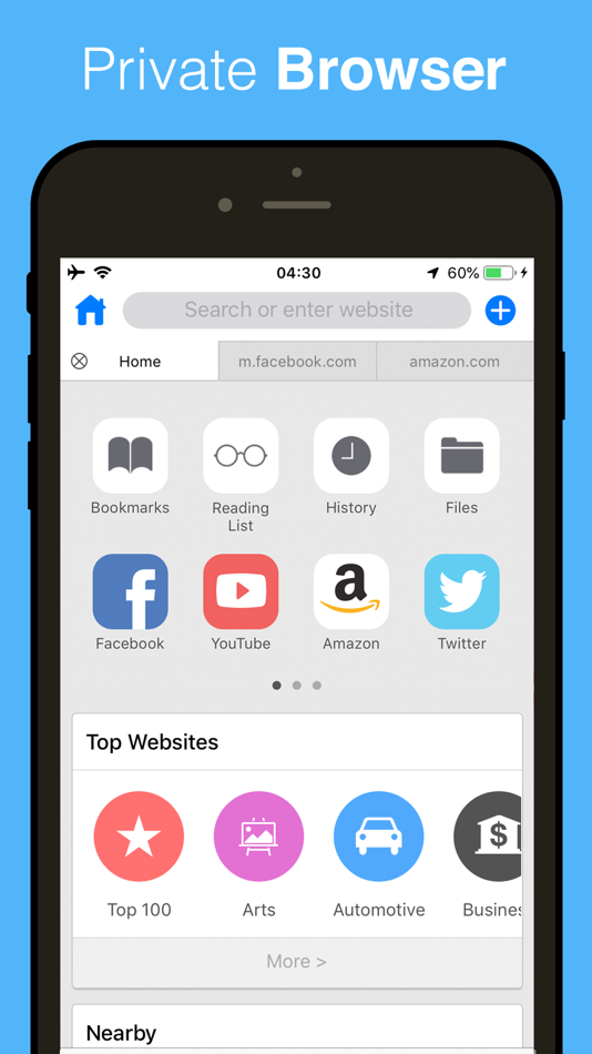 Private Browser ⊘ - 2.1 - (iOS)