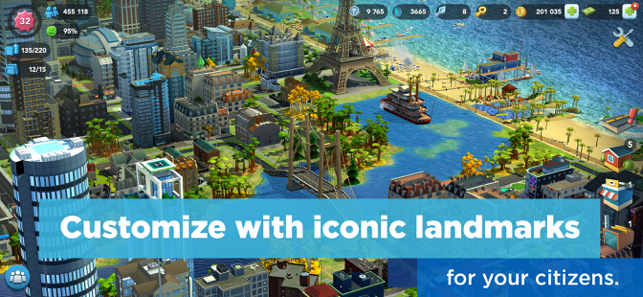 ‎SimCity BuildIt תמונות מסך