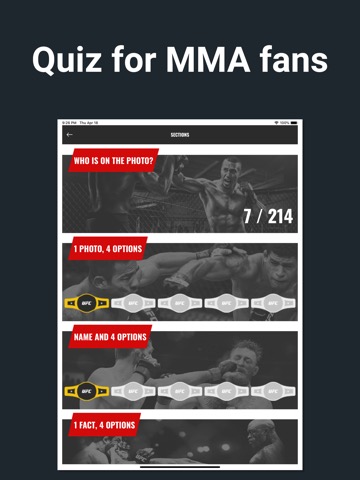 Quiz, MMA fight pass gameのおすすめ画像1