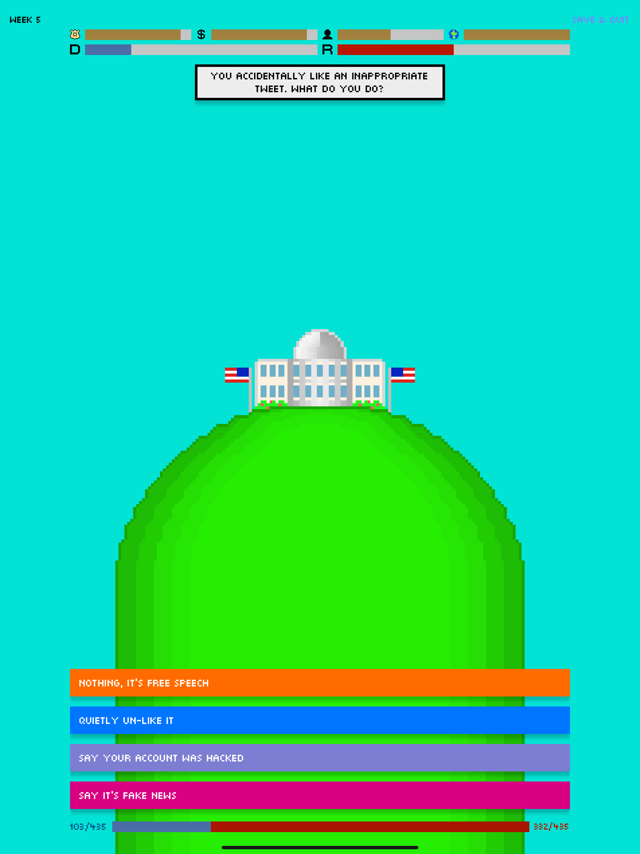Impeached: Be The President