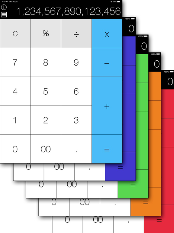 Calculator COLORS