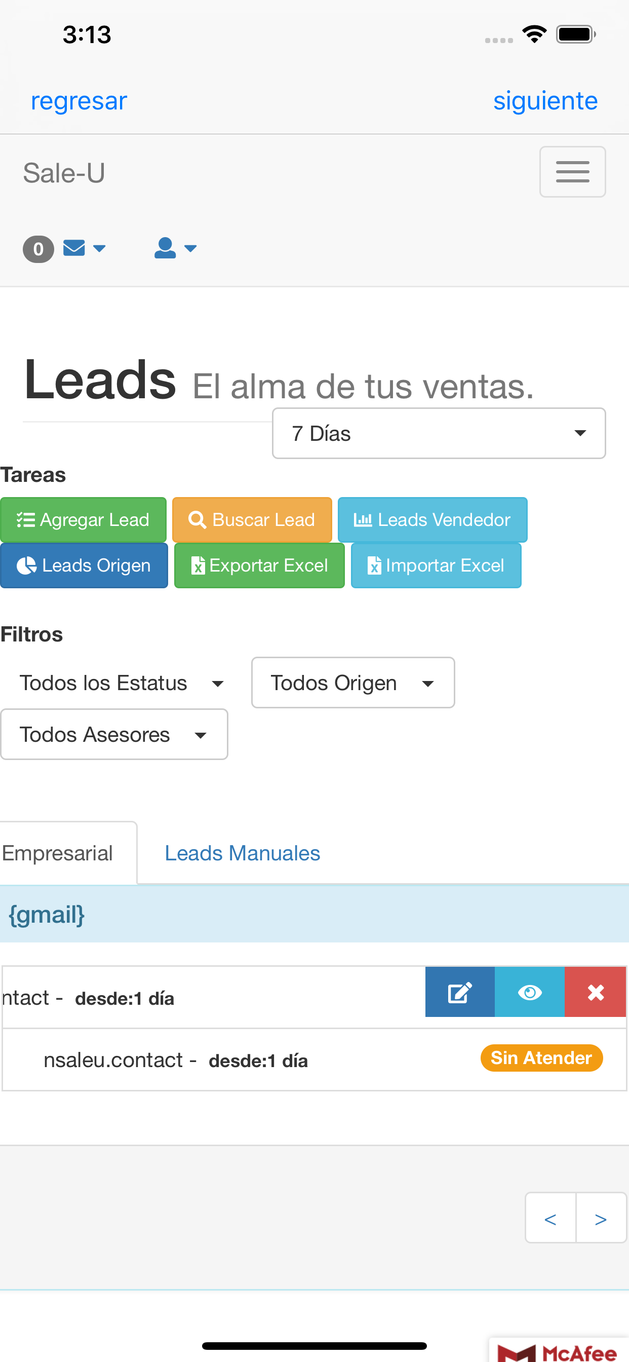 Sale-U Gerencia