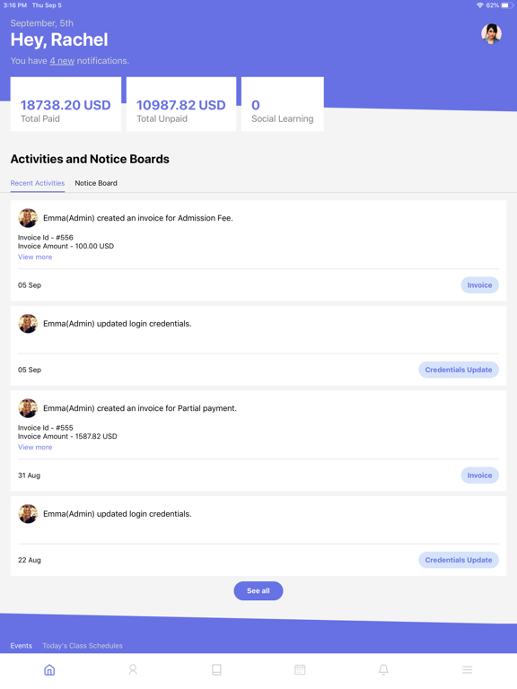 Screenshot #4 pour Classe365