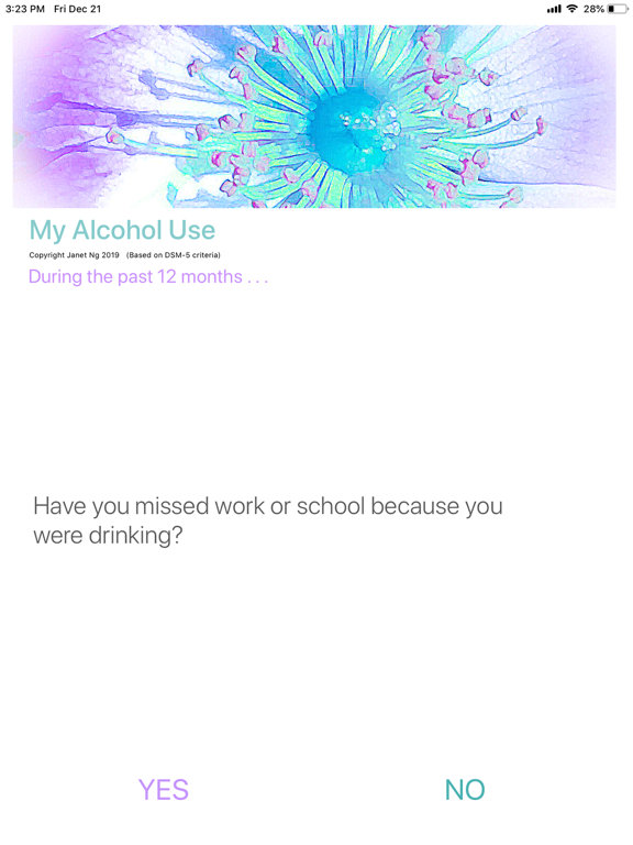 Screenshot #6 pour My Alcohol Use (Assessment)