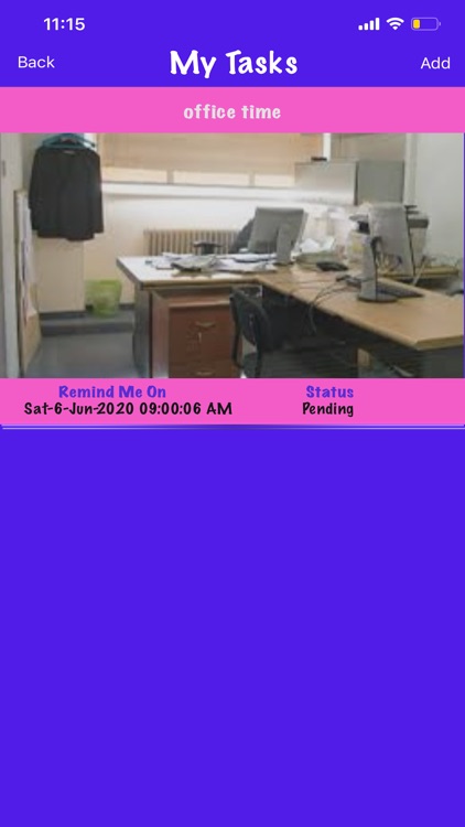 Daily Task Manager with Photo