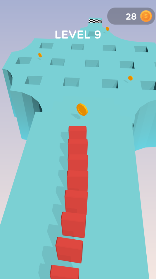 #4. Domino Run!! (iOS) 由: NoBrain Studio