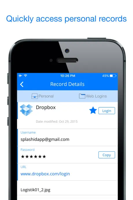 SplashID Safe Password Manager