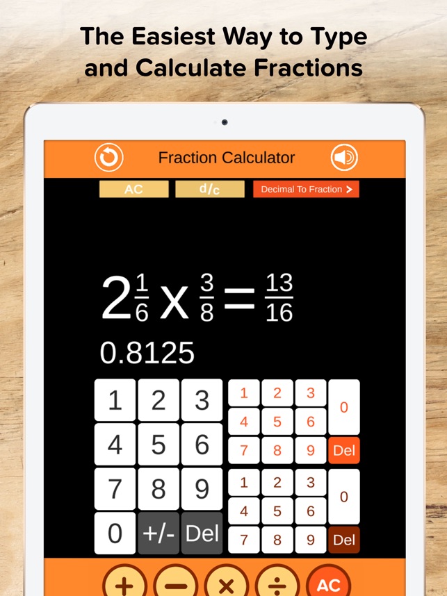 Fraction Calculator + Decimals dans l'App Store