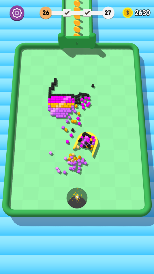 #3. Tidy Up 3D (iOS) 由: FortyFour Games