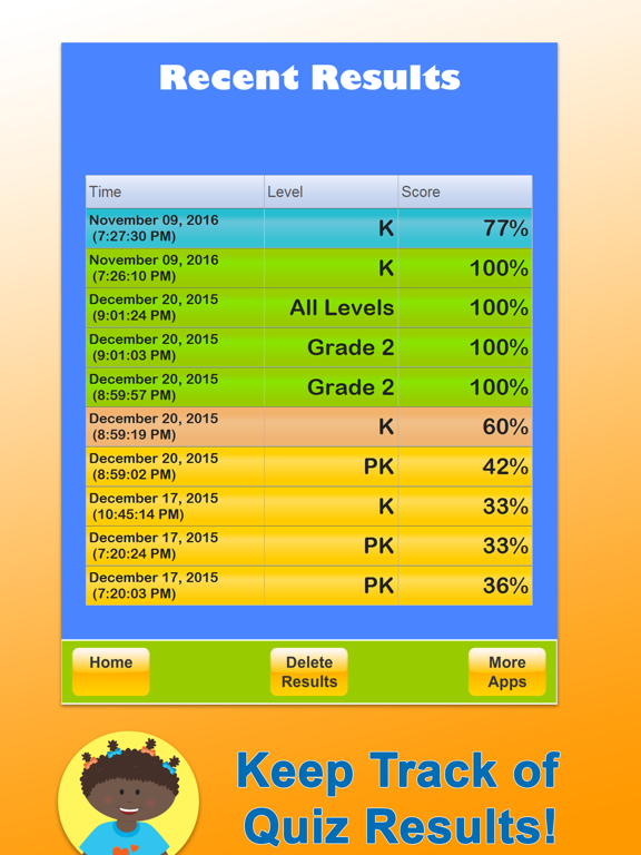 Screenshot #4 pour Sight Words: Dolch Coach