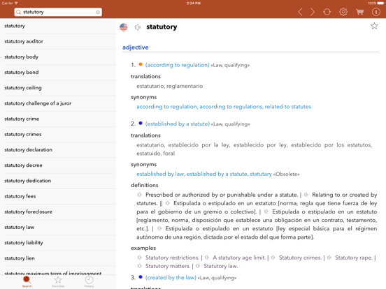 Screenshot #4 pour Spanish Legal Dictionary