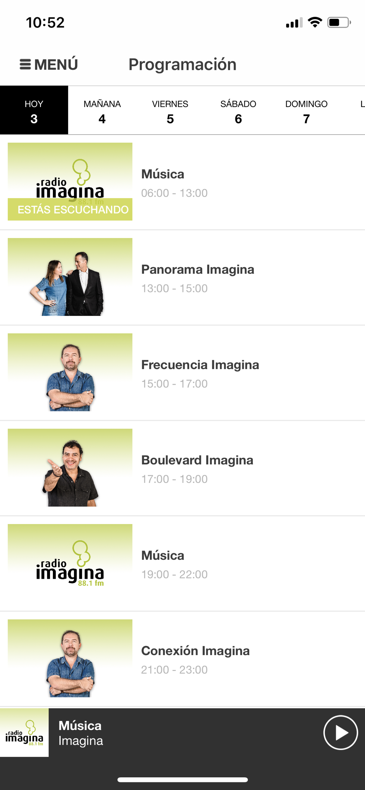 Radio Imagina Chile screenshot 7