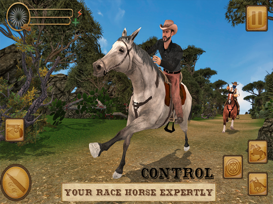 Screenshot #6 pour Wild West Horse Racing