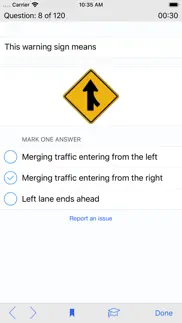 tennessee dmv test prep iphone screenshot 4