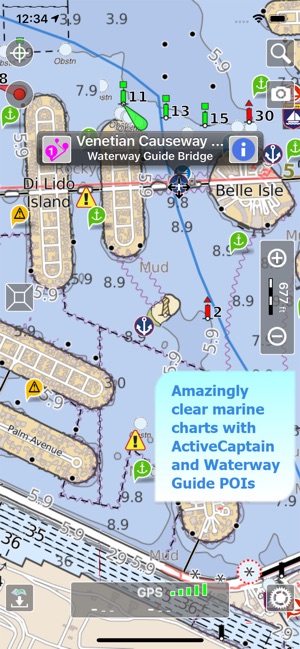 Aqua Map US - Marine & Lakes(圖8)-速報App