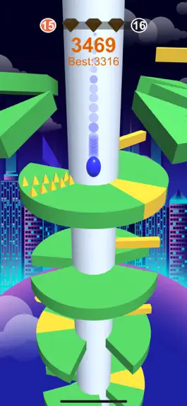 Game screenshot Hop Ball-Bounce On Stack Tower hack