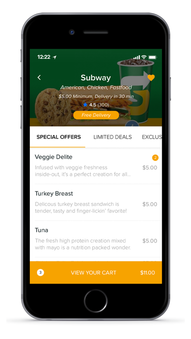 App screenshot