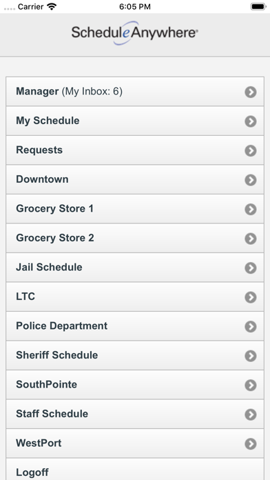 ScheduleAnywhere Screenshot